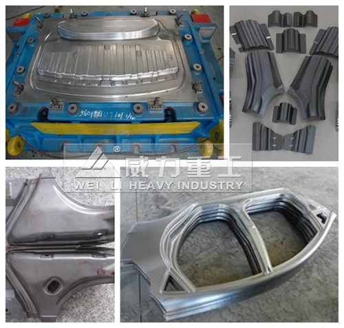 汽车覆盖件成型液压机模具以及样品